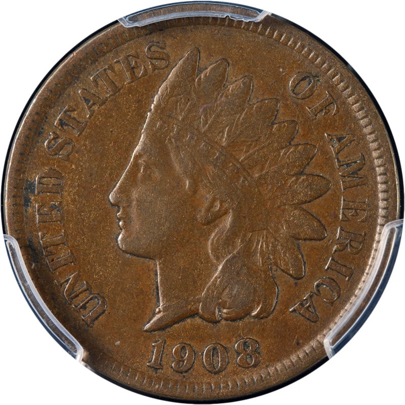 PCGS XF40 1908-S Indian Head Cent Copper Key Date (1 of 4)