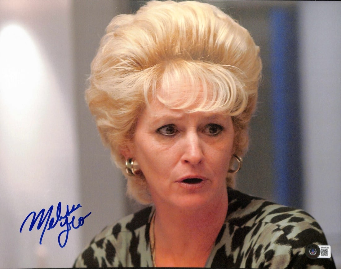 Melissa Leo Signed 11x14 Photo The Fighter Beckett Certified: Melissa Leo Signed 11x14 Photo The Fighter Beckett Certified This stunning 11x14 photograph features the talented actress Melissa Leo, known for her role in the critically acclaimed film 'The Fighter.