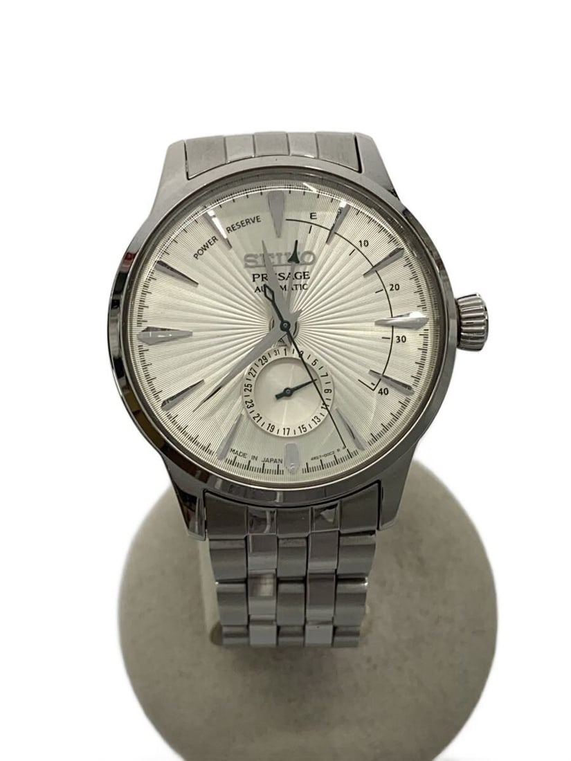 Seiko Presage Automatic Stainless Steel Men's Wristwatch 4R57-00E0 (1 of 6)
