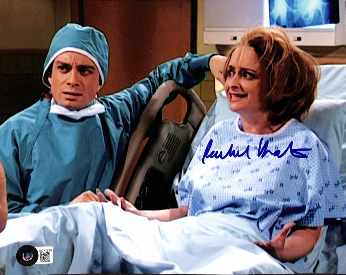 Rachel Dratch Signed 8x10 Photo SNL Beckett Certified: Rachel Dratch Signed 8x10 Photo SNL Beckett Certified This is an authenticated 8x10 color photograph signed by Rachel Dratch, the beloved actress from Saturday Night Live. The autograph is rendered in