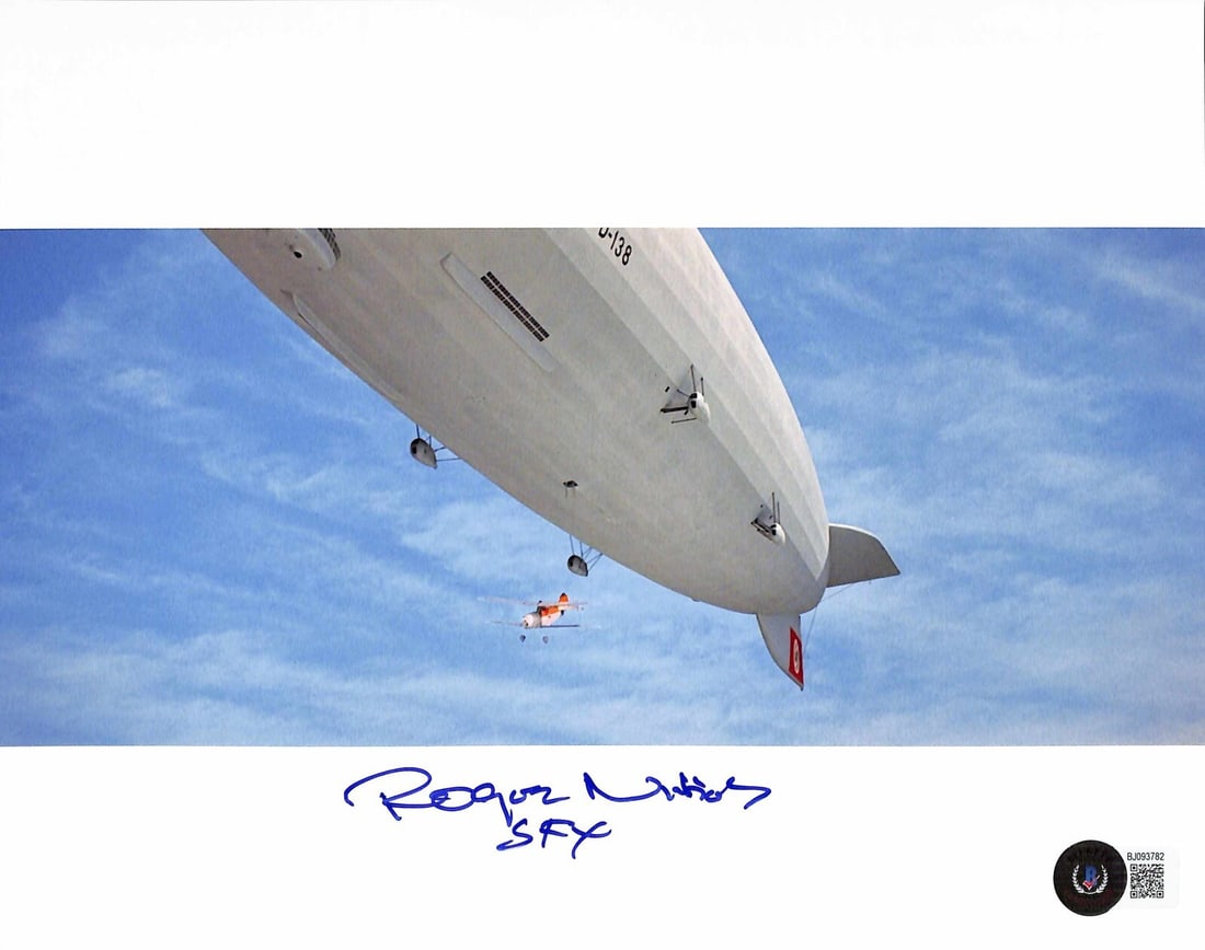 Roger Nichols Signed Indiana Jones Last Crusade 8x10 Photo Beckett Authenticated: Roger Nichols Signed Indiana Jones Last Crusade 8x10 Photo Beckett Authenticated This is an original 8x10 photograph signed by Roger Nichols, a special effects crew member who contributed to the set d