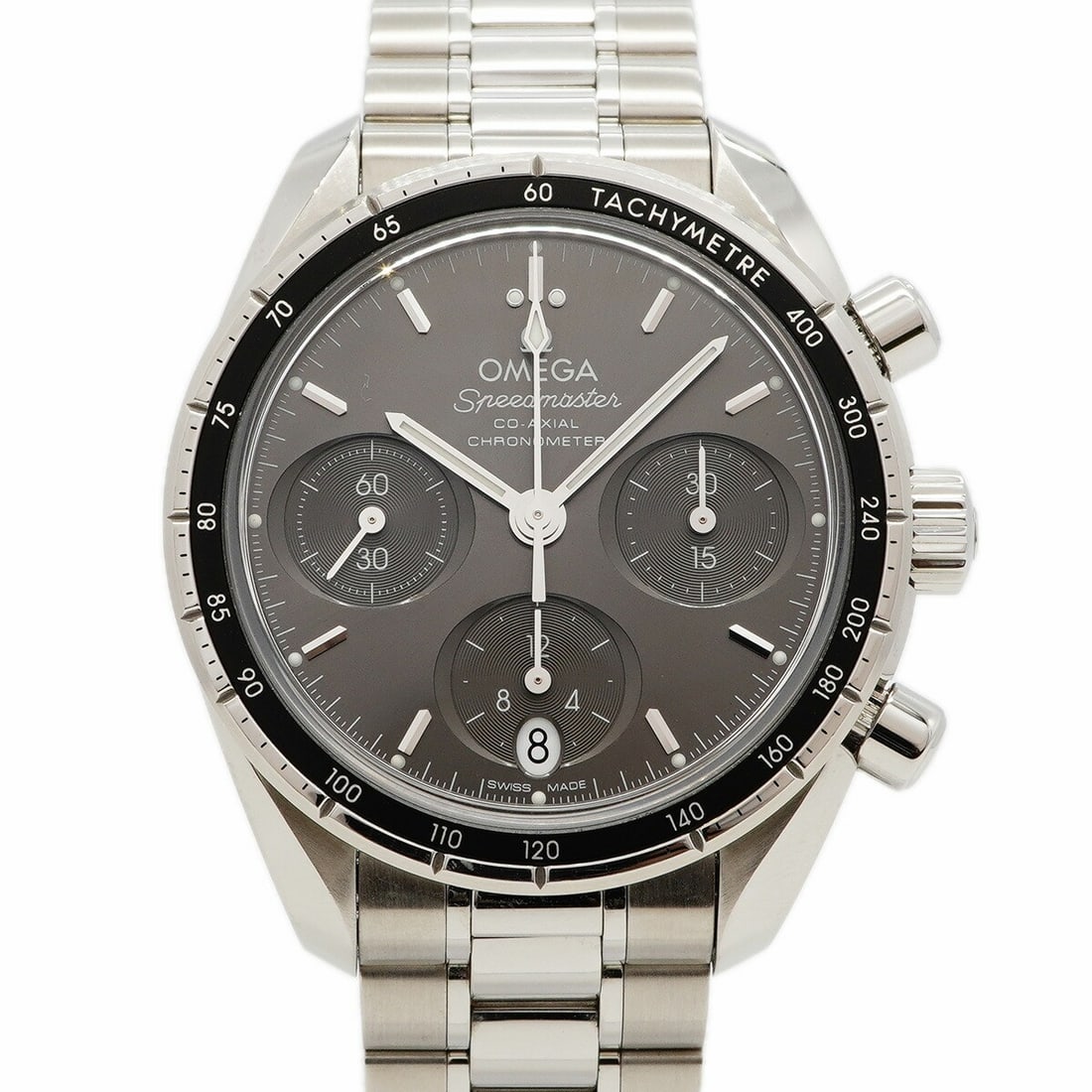 OMEGA Speedmaster Automatic Gray Dial Stainless Steel Wristwatch (1 of 10)