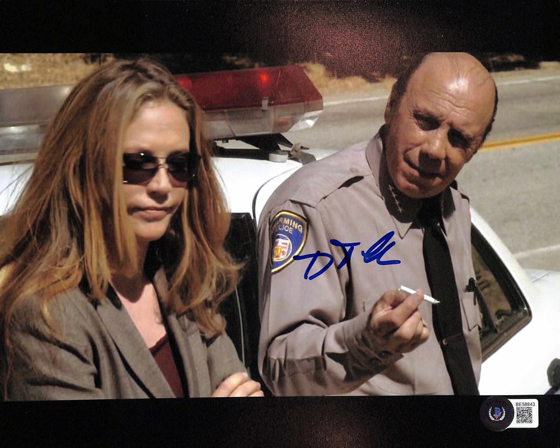 Dayton Callie Autographed Sons of Anarchy 8x10 Photo Beckett Authenticated: Dayton Callie Autographed Sons of Anarchy 8x10 Photo Beckett Authenticated This 8x10 photograph features Dayton Callie, who portrayed Wayne Unser in the TV series Sons of Anarchy. The photograph is ha