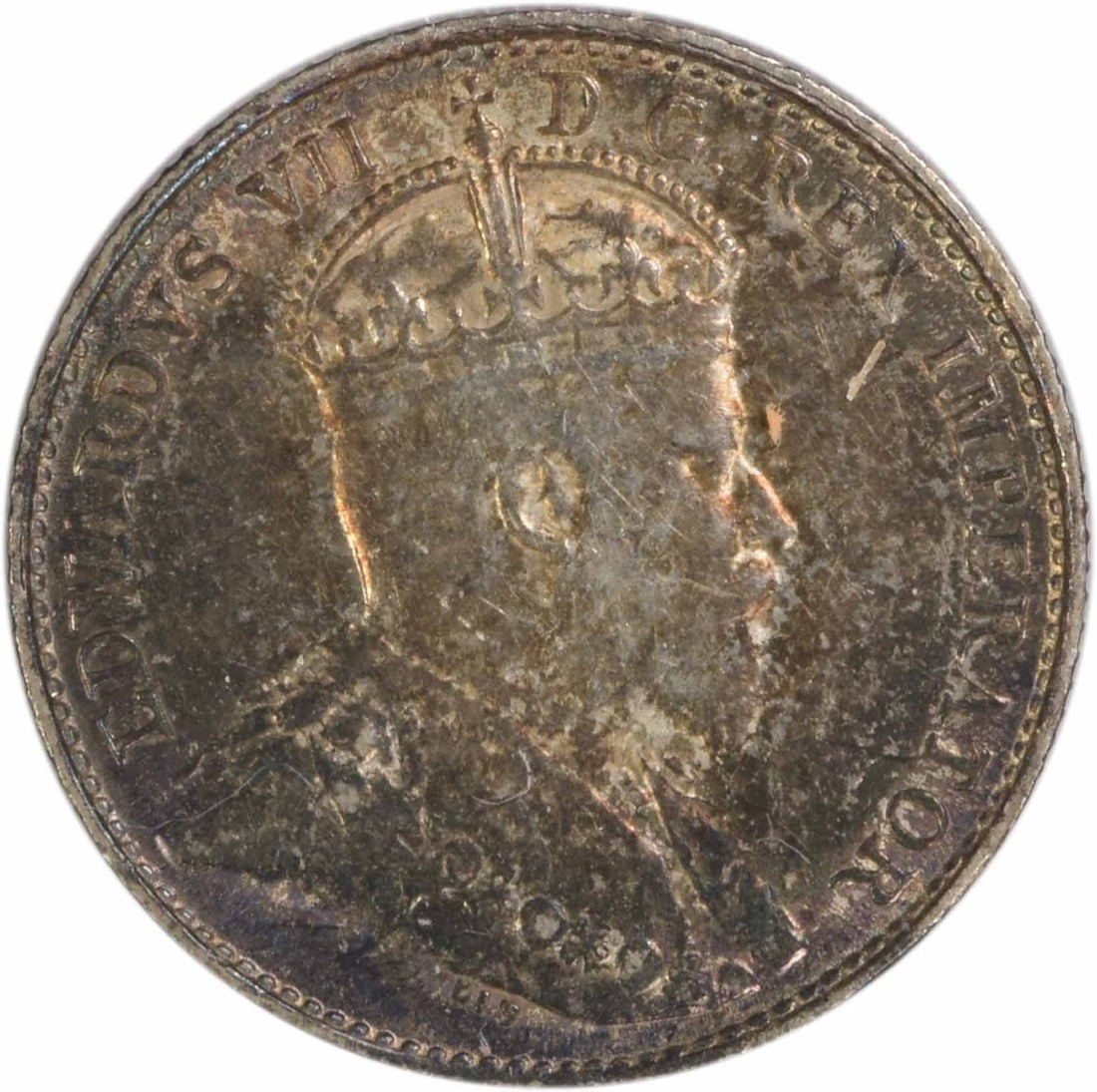 Canada 1904 Silver 5 Cents KM13 AU Uncertified: Canada 1904 Silver 5 Cents KM13 AU Uncertified This 1904 Canada 5 Cents coin is composed of silver and features the KM#13 designation. Graded as About Uncirculated (AU), the coin is circulated and unc
