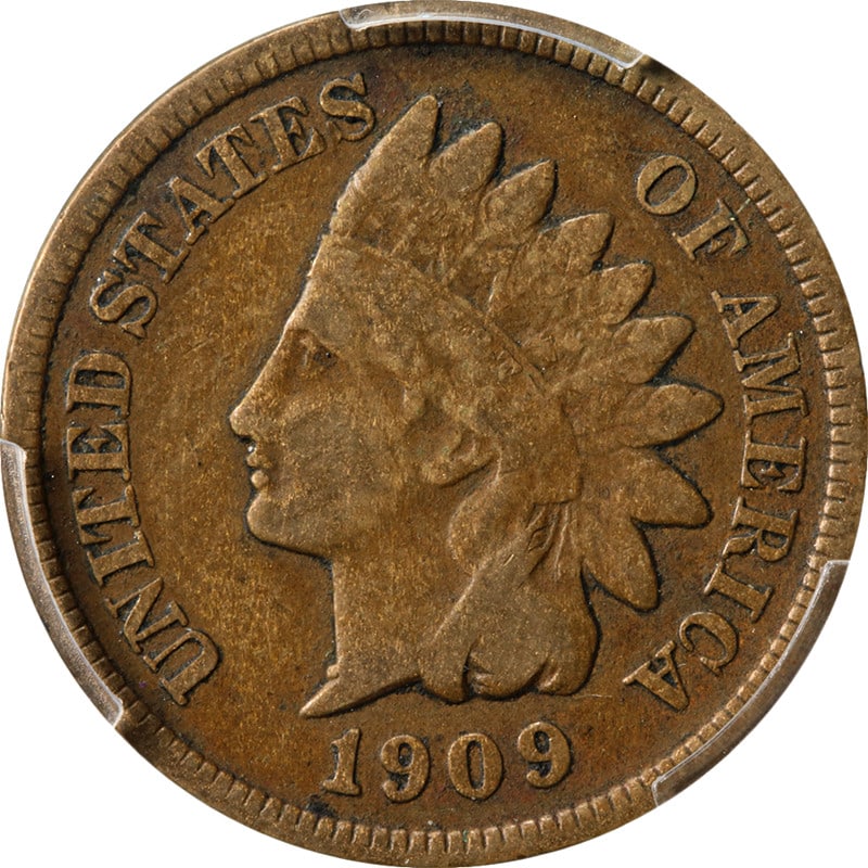 PCGS F15 1909-S Indian Head Cent Copper: PCGS F15 1909-S Indian Head Cent Copper This 1909-S Indian Cent is graded F15 by PCGS and features superb eye appeal with a strong strike. The coin is composed of copper and was minted in San Francisc