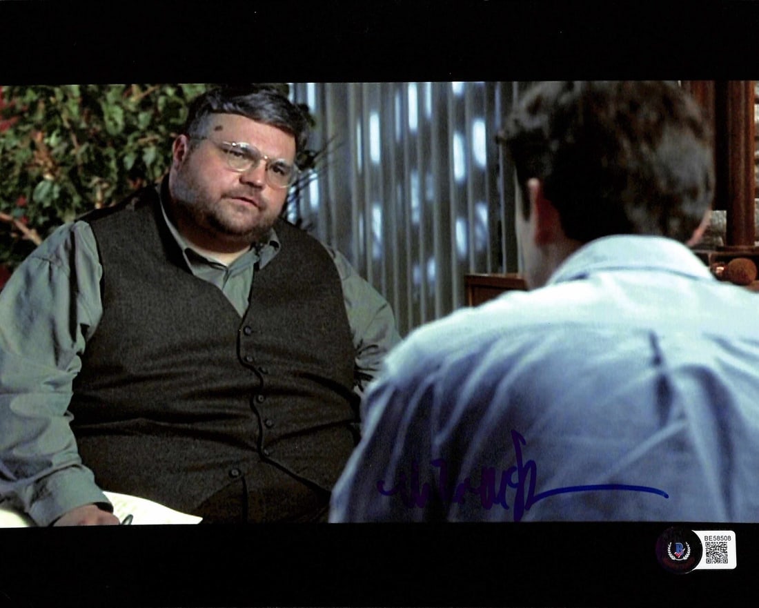 Michael McShane Autographed 8x10 Photo Office Space Beckett Authenticated: Michael McShane Autographed 8x10 Photo Office Space Beckett Authenticated This is an original 8x10 photograph autographed by Michael McShane, who portrayed Dr. Swanson in the movie Office Space. The s