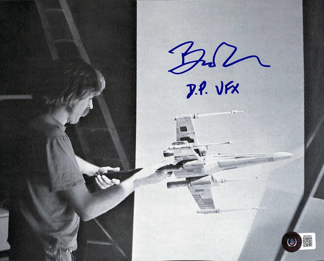 Autographed 8x10 Photo Bruce Logan SFX Star Wars Beckett Certified (1 of 1)