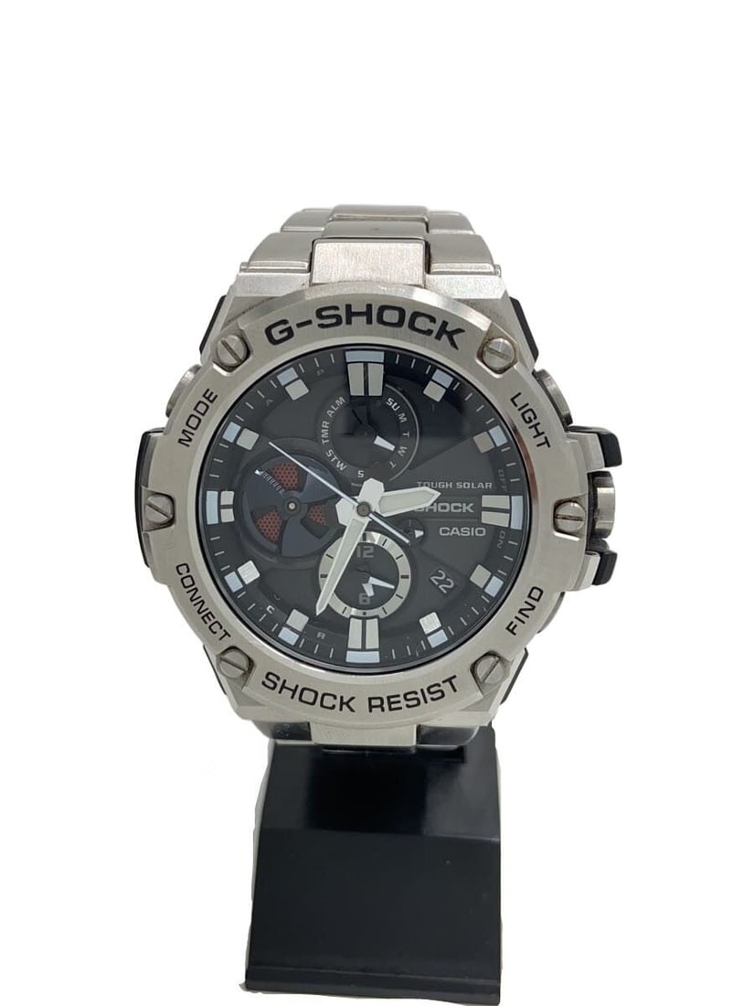 Casio GST-B100D-1AJF G Steel Tough Solar Men's Wristwatch Japan: Casio GST-B100D-1AJF G Steel Tough Solar Men's Wristwatch Japan This CASIO G-SHOCK G-STEEL GST-B100D-1AJF men's wristwatch features a robust design and is powered by Tough Solar technology. Made in Ja