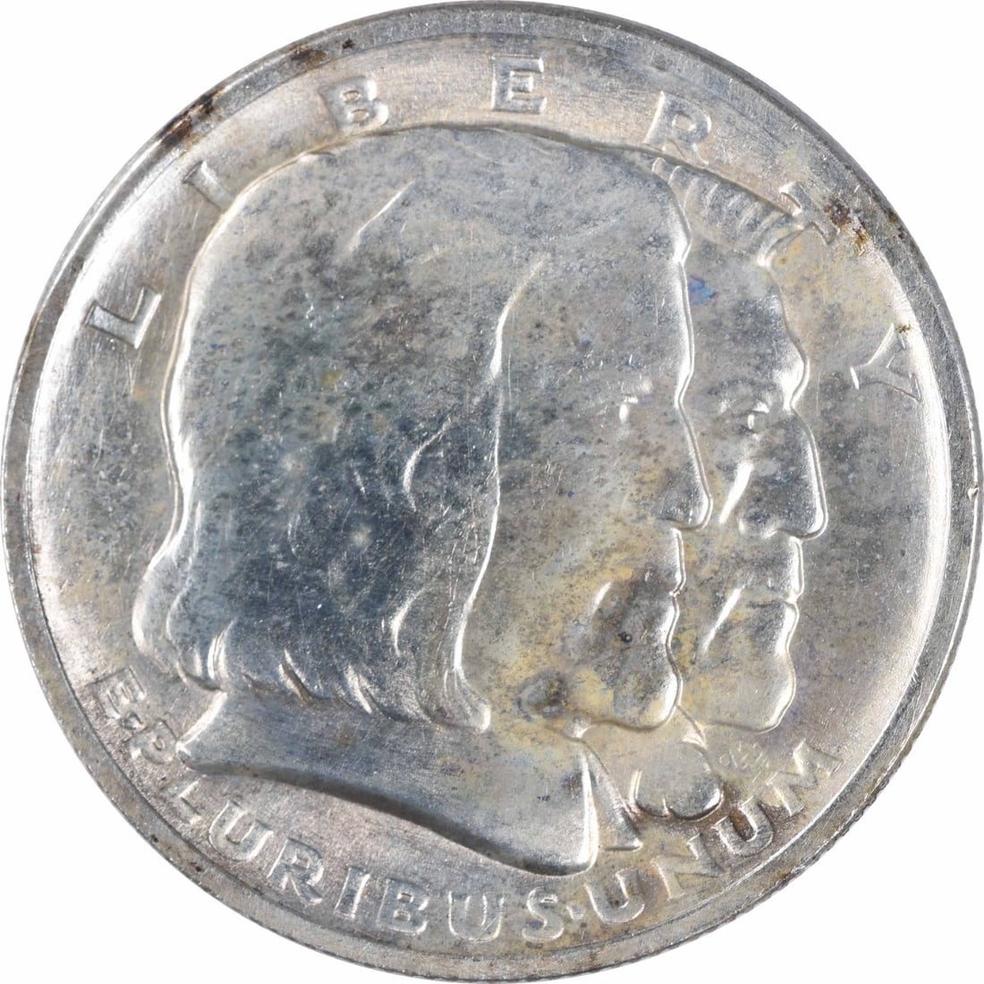 1936 Long Island silver commemorative half dollar Choice BU: 1936 Long Island silver commemorative half dollar Choice BU This is a 1936 Long Island Commemorative Silver Half Dollar from the United States. The coin is composed of silver and is in uncirculated, p