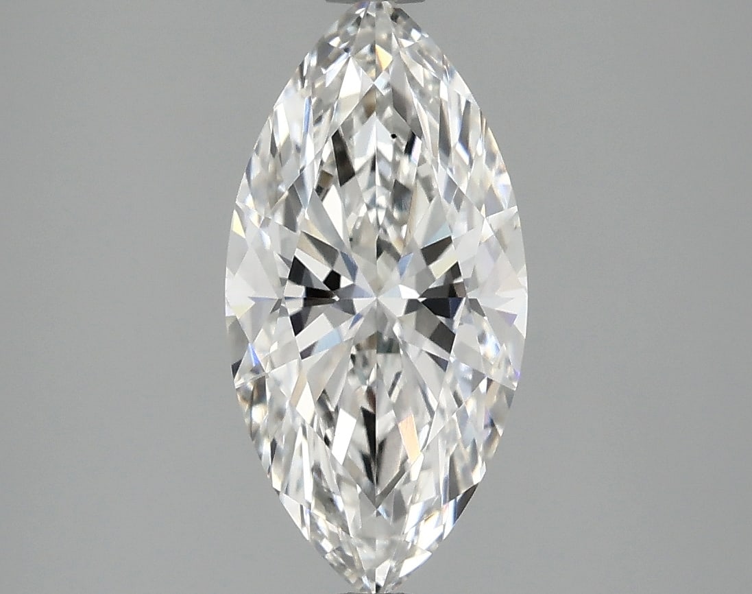 Loose Diamond - MARQUISE 2.1ct F VS2: Loose Diamond - MARQUISE 2.1ct F VS2 Source: This is a real non-mined Diamond that has been grown in a lab Shape: MARQUISE Carats: 2.1 Color: F Clarity: VS2 Certification: IGI Condition: Pre-Owned Add