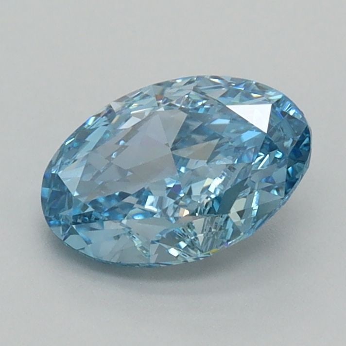 Loose Diamond - OVAL 1.04ct Fancy Vivid Blue VVS2: Loose Diamond - OVAL 1.04ct Fancy Vivid Blue VVS2 Source: This is a real non-mined Diamond that has been grown in a lab Shape: OVAL Carats: 1.04 Color: Fancy Vivid Blue Certification: IGI Video: