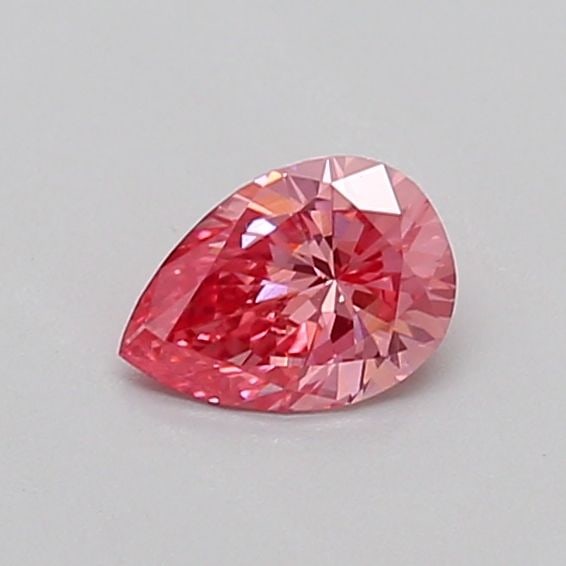 Loose Diamond - PEAR 0.32ct Fancy Vivid Pink VS1: Loose Diamond - PEAR 0.32ct Fancy Vivid Pink VS1 Source: This is a real non-mined Diamond that has been grown in a lab Shape: PEAR Carats: 0.32 Color: Fancy Vivid Pink Certification: IGI Video: