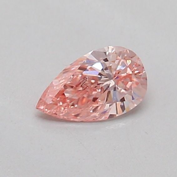 Loose Diamond - PEAR 0.14ct Fancy Vivid Pink VS1: Loose Diamond - PEAR 0.14ct Fancy Vivid Pink VS1 Source: This is a real non-mined Diamond that has been grown in a lab Shape: PEAR Carats: 0.14 Color: Fancy Vivid Pink Certification: IGI Additional im