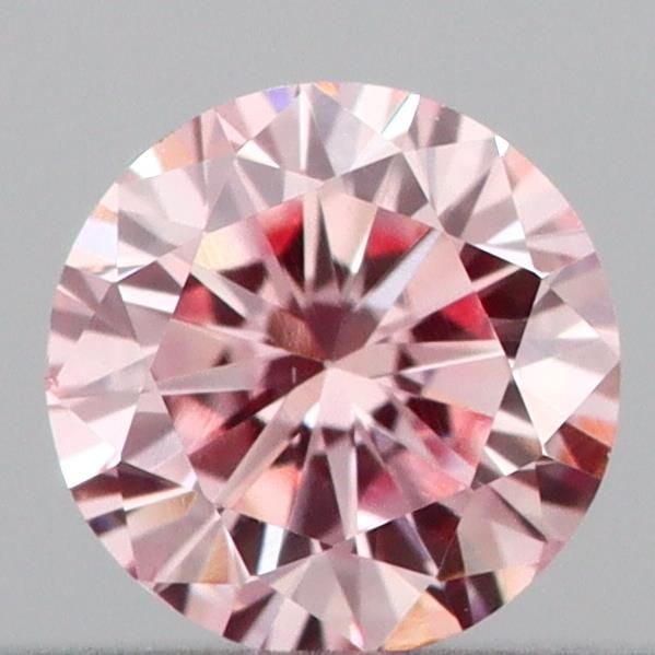 Loose Diamond - ROUND 0.17ct Fancy Intense Pink VS2: Loose Diamond - ROUND 0.17ct Fancy Intense Pink VS2 Source: This is a real non-mined Diamond that has been grown in a lab Shape: ROUND Carats: 0.17 Color: Fancy Intense Pink Certification: IGI Video: