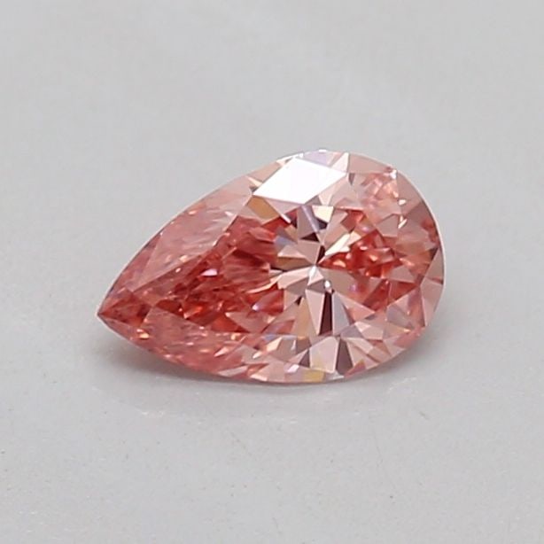 Loose Diamond - PEAR 0.21ct Fancy Vivid Pink VS1: Loose Diamond - PEAR 0.21ct Fancy Vivid Pink VS1 Source: This is a real non-mined Diamond that has been grown in a lab Shape: PEAR Carats: 0.21 Color: Fancy Vivid Pink Certification: IGI Video: