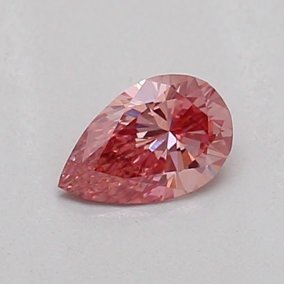 Loose Diamond - PEAR 0.18ct Fancy Vivid Pink VS1: Loose Diamond - PEAR 0.18ct Fancy Vivid Pink VS1 Source: This is a real non-mined Diamond that has been grown in a lab Shape: PEAR Carats: 0.18 Color: Fancy Vivid Pink Certification: IGI Additional im