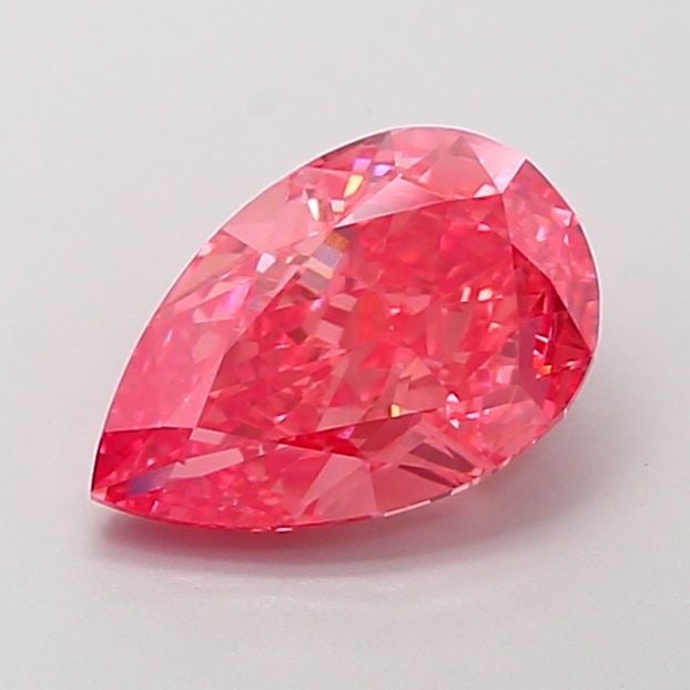 Loose Diamond - PEAR 2.01ct Fancy Vivid Pink VS1: Loose Diamond - PEAR 2.01ct Fancy Vivid Pink VS1 Source: This is a real non-mined Diamond that has been grown in a lab Shape: PEAR Carats: 2.01 Color: Fancy Vivid Pink Certification: IGI Video: