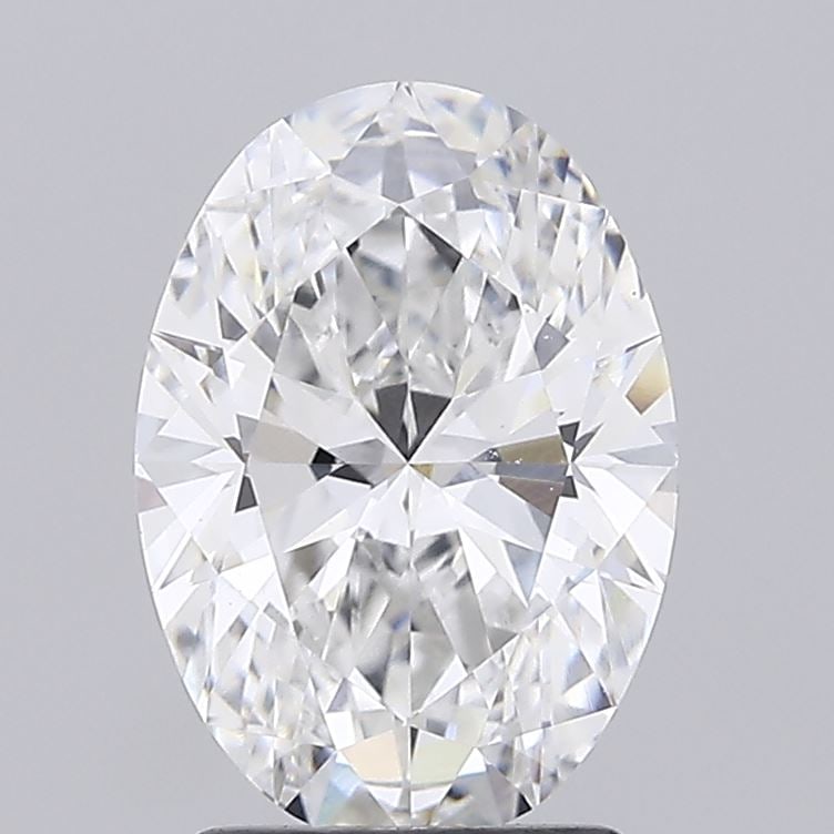 Loose Diamond - OVAL 2.09ct E VS1: Loose Diamond - OVAL 2.09ct E VS1 Source: This is a real non-mined Diamond that has been grown in a lab Shape: OVAL Carats: 2.09 Color: E Clarity: VS1 Certification: IGI Condition: Pre-Owned Additiona