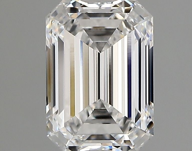 Loose Diamond - EMERALD 1.38ct D VVS1: Loose Diamond - EMERALD 1.38ct D VVS1 Source: This is a real non-mined Diamond that has been grown in a lab Shape: EMERALD Carats: 1.38 Color: D Clarity: VVS1 Certification: IGI Video: