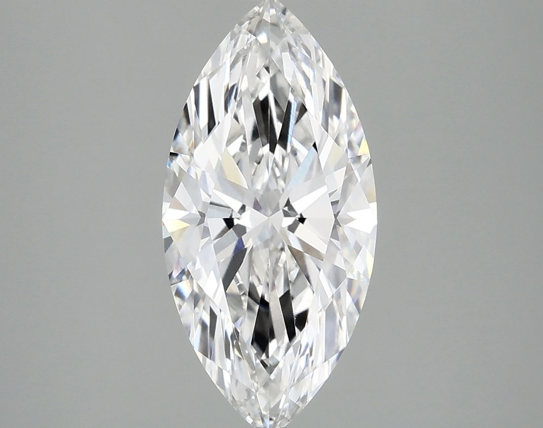 Loose Diamond - MARQUISE 2.1ct D VVS2: Loose Diamond - MARQUISE 2.1ct D VVS2 Source: This is a real non-mined Diamond that has been grown in a lab Shape: MARQUISE Carats: 2.1 Color: D Clarity: VVS2 Certification: IGI Condition: Pre-Owned A