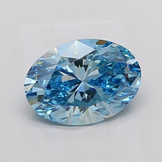 Loose Diamond - OVAL 2.03ct Fancy Vivid Blue VS2: Loose Diamond - OVAL 2.03ct Fancy Vivid Blue VS2 Source: This is a real non-mined Diamond that has been grown in a lab Shape: OVAL Carats: 2.03 Color: Fancy Vivid Blue Certification: IGI Video: