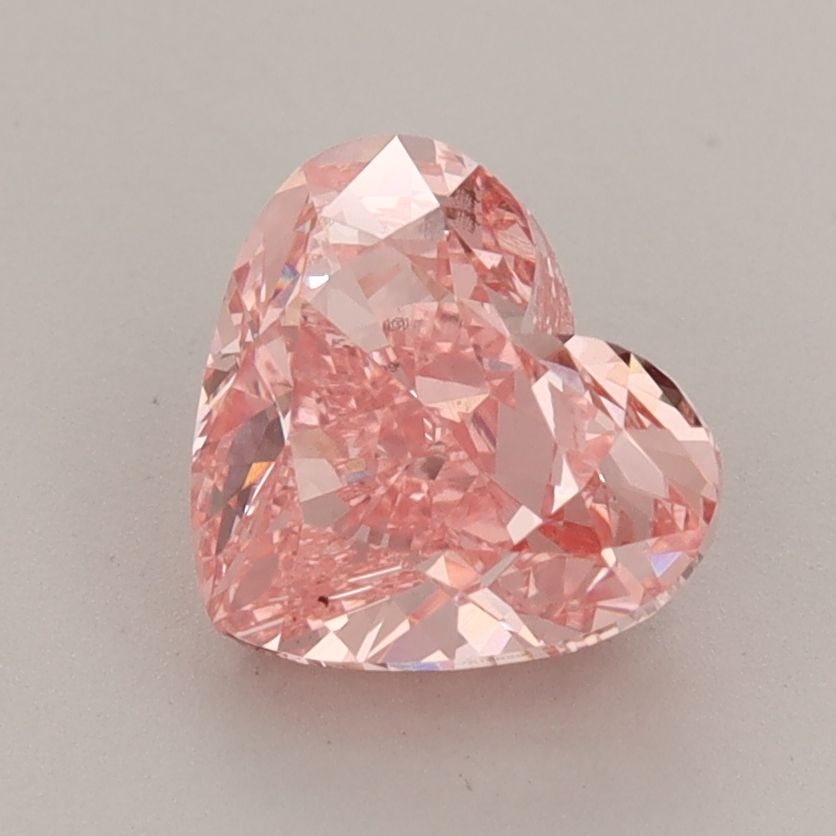 Loose Diamond - HEART 2.02ct Fancy Vivid Pink VVS2: Loose Diamond - HEART 2.02ct Fancy Vivid Pink VVS2 Source: This is a real non-mined Diamond that has been grown in a lab Shape: HEART Carats: 2.02 Color: Fancy Vivid Pink Certification: IGI Video: