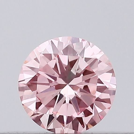 Loose Diamond - ROUND 0.11ct Fancy Vivid Pink VS1: Loose Diamond - ROUND 0.11ct Fancy Vivid Pink VS1 Source: This is a real non-mined Diamond that has been grown in a lab Shape: ROUND Carats: 0.11 Color: Fancy Vivid Pink Certification: IGI Video:
