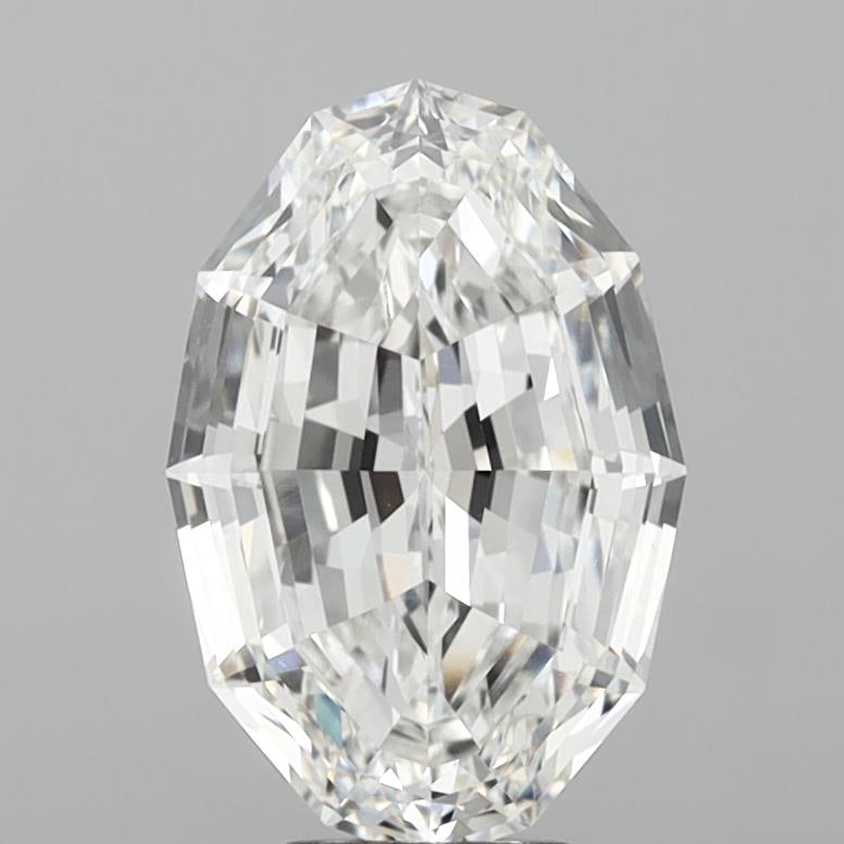 Loose Diamond - STEP OVAL 6.04ct E VVS2: Loose Diamond - STEP OVAL 6.04ct E VVS2 Source: This is a real non-mined Diamond that has been grown in a lab Shape: STEP OVAL Carats: 6.04 Color: E Clarity: VVS2 Certification: IGI Condition: Pre-Own