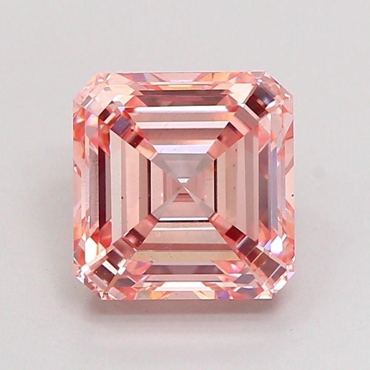 Loose Diamond - ASSCHER 3.03ct Fancy Intense Pink VS1: Loose Diamond - ASSCHER 3.03ct Fancy Intense Pink VS1 Source: This is a real non-mined Diamond that has been grown in a lab Shape: ASSCHER Carats: 3.03 Color: Fancy Intense Pink Certification: IGI Vid