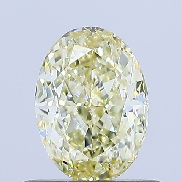Loose Diamond - OVAL 0.68ct Fancy Vivid Yellow VVS2: Loose Diamond - OVAL 0.68ct Fancy Vivid Yellow VVS2 Source: This is a real non-mined Diamond that has been grown in a lab Shape: OVAL Carats: 0.68 Color: Fancy Vivid Yellow Certification: NONE Video: