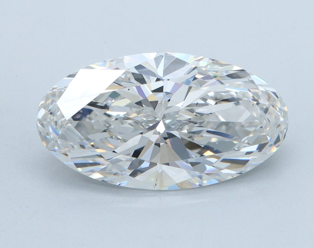 Loose Diamond - MOVAL 3.25ct F VS2: Loose Diamond - MOVAL 3.25ct F VS2 Source: This is a real non-mined Diamond that has been grown in a lab Shape: MOVAL Carats: 3.25 Color: F Clarity: VS2 Certification: IGI Condition: Pre-Owned Additio