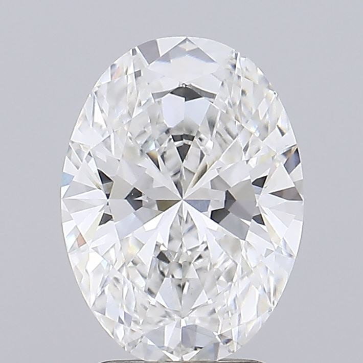 Loose Diamond - OVAL 2.53ct E VVS2: Loose Diamond - OVAL 2.53ct E VVS2 Source: This is a real non-mined Diamond that has been grown in a lab Shape: OVAL Carats: 2.53 Color: E Clarity: VVS2 Certification: IGI Condition: Pre-Owned Additio