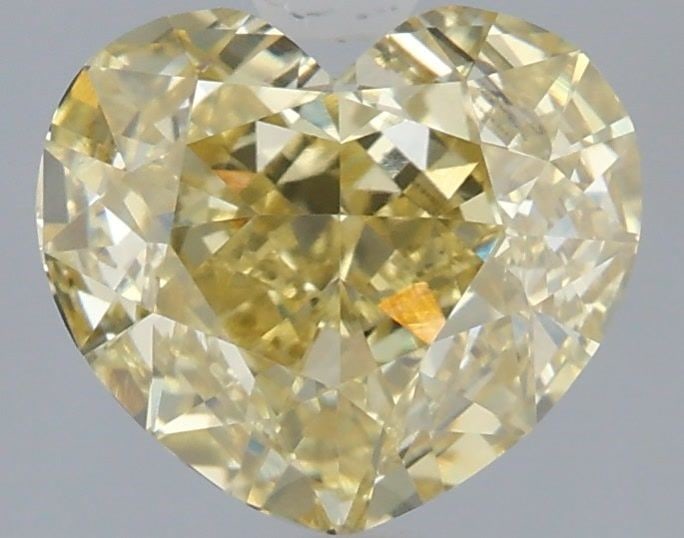 Loose Diamond - HEART 2.06ct Fancy Intense Yellow VS1: Loose Diamond - HEART 2.06ct Fancy Intense Yellow VS1 Source: This is a real non-mined Diamond that has been grown in a lab Shape: HEART Carats: 2.06 Color: Fancy Intense Yellow Certification: IGI Vid