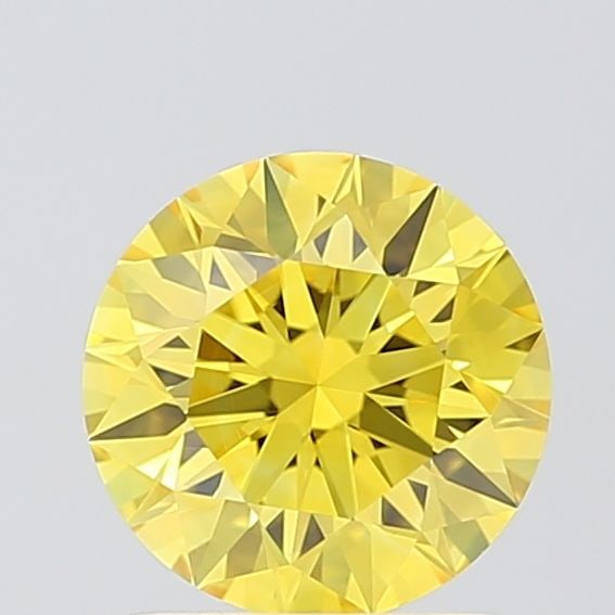 Ideal Loose Diamond - ROUND 1.09ct Fancy Vivid Yellow VS1: Ideal Loose Diamond - ROUND 1.09ct Fancy Vivid Yellow VS1 Source: This is a real non-mined Diamond that has been grown in a lab Shape: ROUND Carats: 1.09 Color: Fancy Vivid Yellow Certification: IGI V