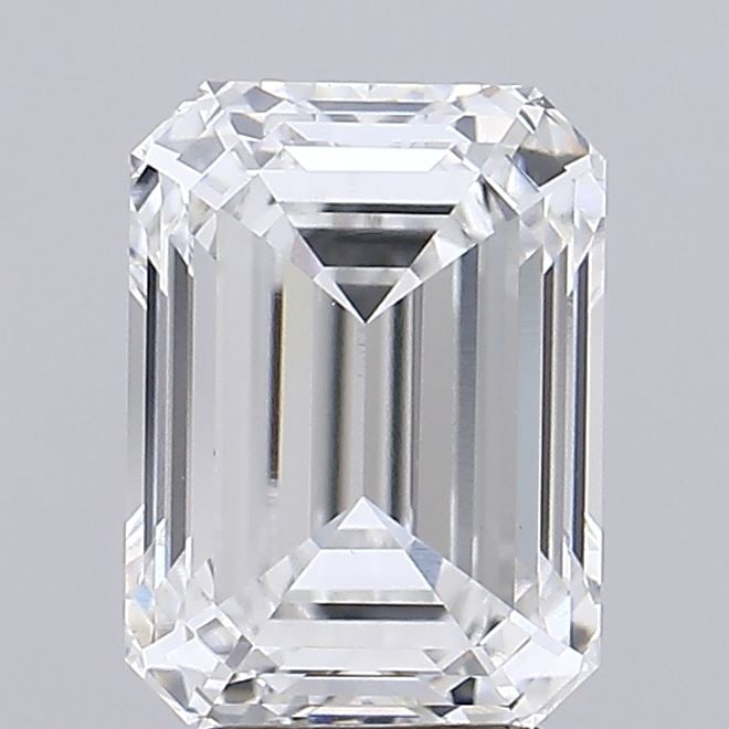 Loose Diamond - EMERALD 3.21ct E VVS2: Loose Diamond - EMERALD 3.21ct E VVS2 Source: This is a real non-mined Diamond that has been grown in a lab Shape: EMERALD Carats: 3.21 Color: E Clarity: VVS2 Certification: IGI Condition: Pre-Owned A