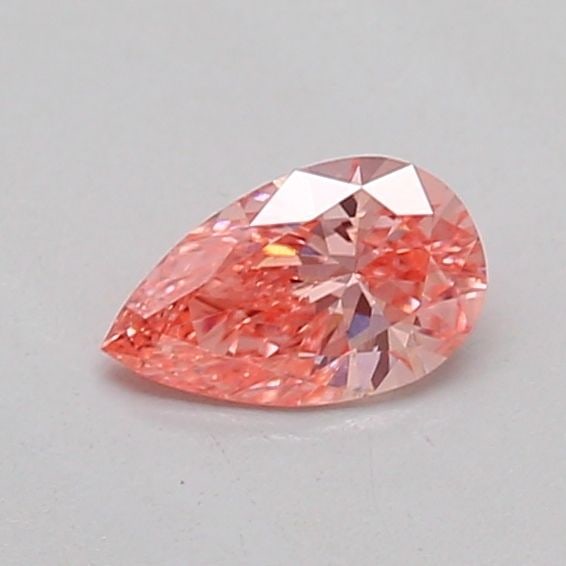 Loose Diamond - PEAR 0.19ct Fancy Vivid Pink VS2: Loose Diamond - PEAR 0.19ct Fancy Vivid Pink VS2 Source: This is a real non-mined Diamond that has been grown in a lab Shape: PEAR Carats: 0.19 Color: Fancy Vivid Pink Certification: IGI Video: