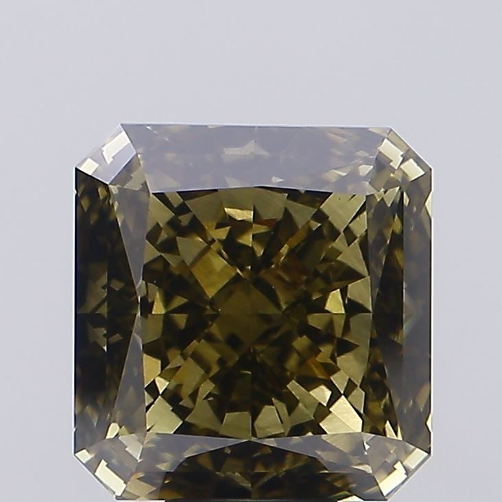 Loose Diamond - SQUARE RADIANT 9.16ct Fancy Yellow Gray VS2: Loose Diamond - SQUARE RADIANT 9.16ct Fancy Yellow Gray VS2 Source: This is a real non-mined Diamond that has been grown in a lab Shape: SQUARE RADIANT Carats: 9.16 Color: Fancy Yellow Gray Certificat