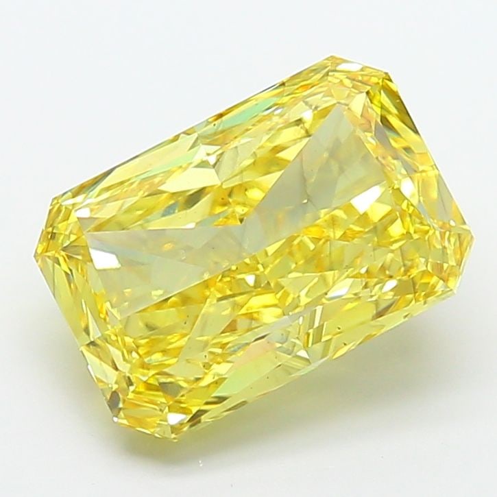 Loose Diamond - RADIANT 6.83ct Fancy Vivid Yellow SI1 (1 of 1)