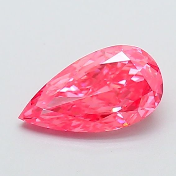 Loose Diamond - PEAR 1.24ct Fancy Vivid Pink VS1: Loose Diamond - PEAR 1.24ct Fancy Vivid Pink VS1 Source: This is a real non-mined Diamond that has been grown in a lab Shape: PEAR Carats: 1.24 Color: Fancy Vivid Pink Certification: IGI Video: