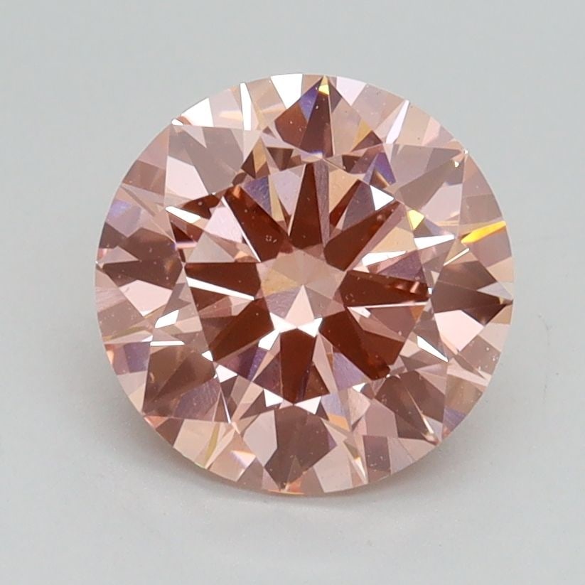 Loose Diamond - ROUND 1.73ct Fancy Intense Pink VS2: Loose Diamond - ROUND 1.73ct Fancy Intense Pink VS2 Source: This is a real non-mined Diamond that has been grown in a lab Shape: ROUND Carats: 1.73 Color: Fancy Intense Pink Certification: IGI Video: