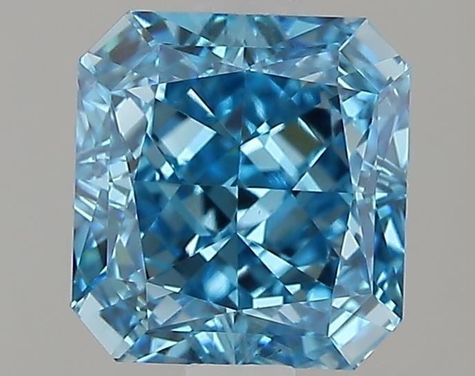 Loose Diamond - RADIANT 2.17ct Fancy Vivid Blue VS1: Loose Diamond - RADIANT 2.17ct Fancy Vivid Blue VS1 Source: This is a real non-mined Diamond that has been grown in a lab Shape: RADIANT Carats: 2.17 Color: Fancy Vivid Blue Certification: IGI Video: