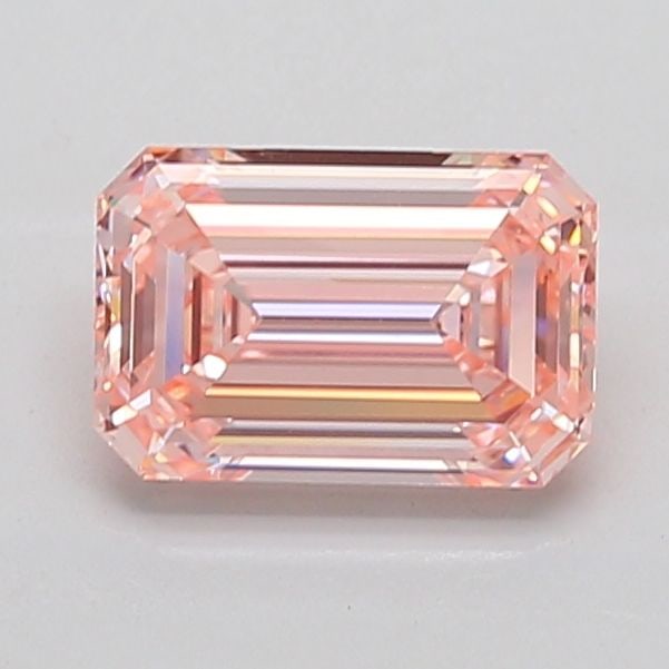 Loose Diamond - EMERALD 2.74ct Fancy Intense Pink VVS2: Loose Diamond - EMERALD 2.74ct Fancy Intense Pink VVS2 Source: This is a real non-mined Diamond that has been grown in a lab Shape: EMERALD Carats: 2.74 Color: Fancy Intense Pink Certification: IGI Vi
