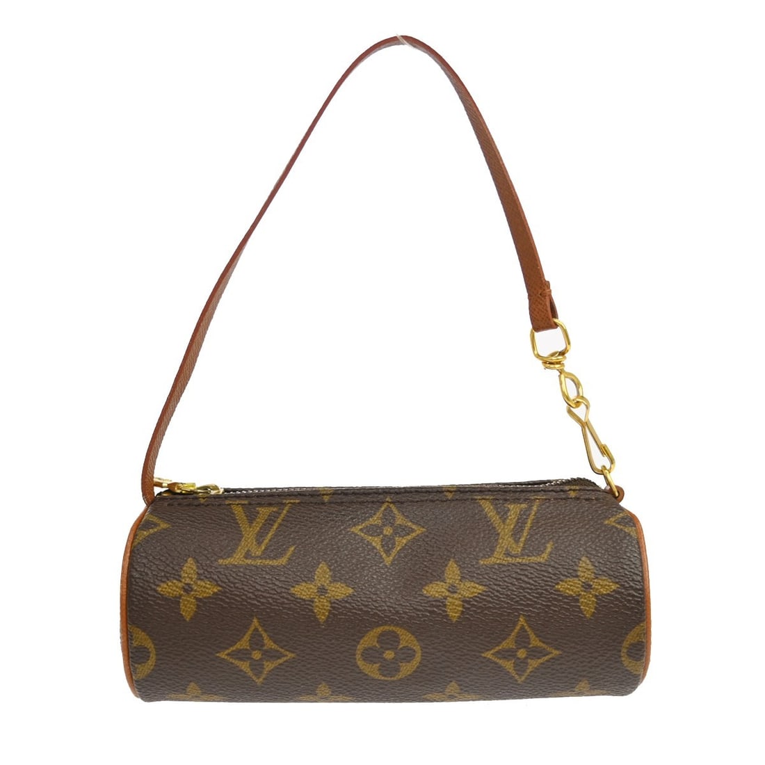 Louis Vuitton Papillon Pochette Monogram Canvas Bag: Louis Vuitton Papillon Pochette Monogram Canvas Bag This Louis Vuitton Papillon Pochette features the iconic Monogram canvas in brown, designed for women. Made in France, this compact accessory offers