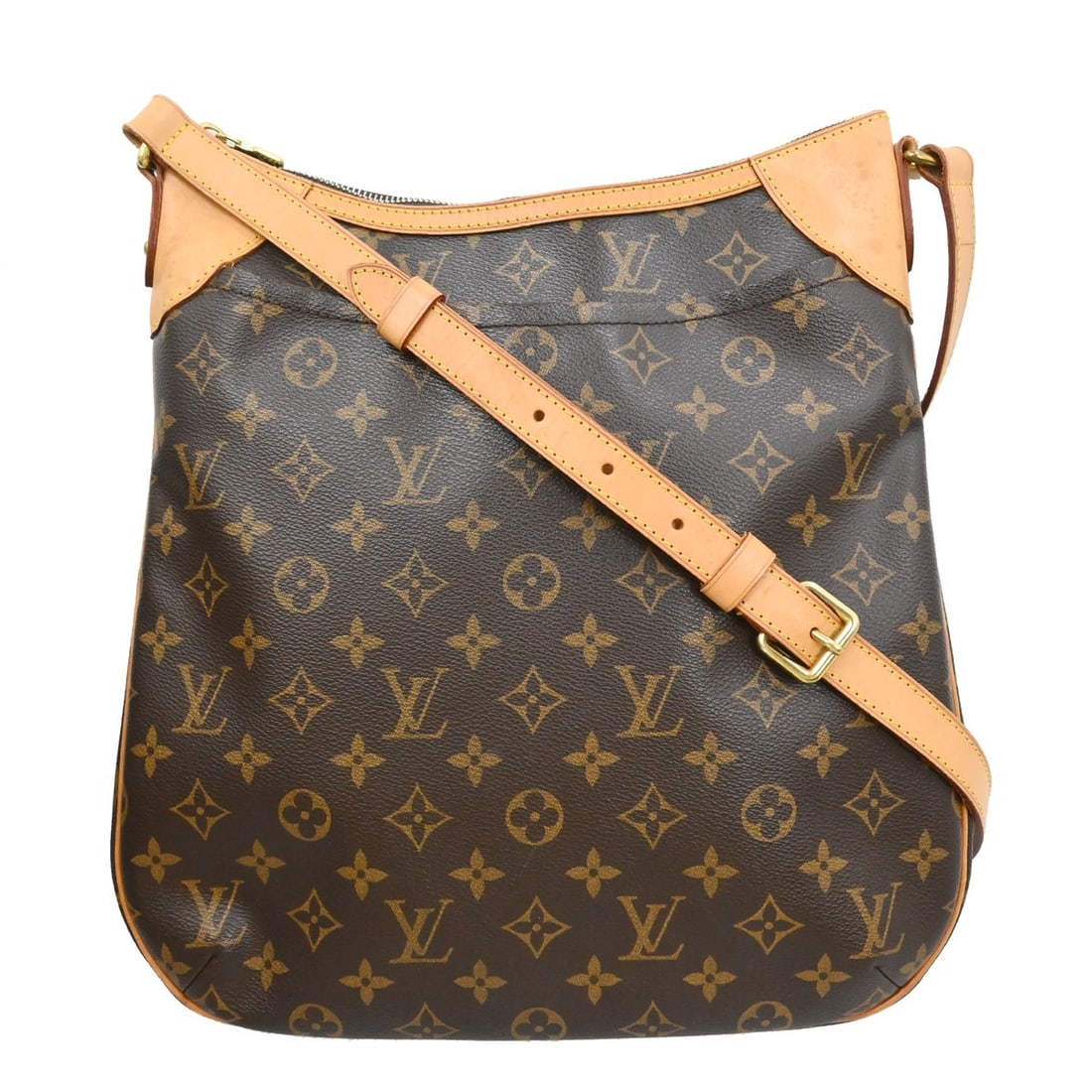 Louis Vuitton Odeon MM Monogram Canvas Crossbody Bag: Louis Vuitton Odeon MM Monogram Canvas Crossbody Bag The Louis Vuitton Odeon MM crossbody shoulder bag features the iconic monogram canvas with a brown canvas lining and logo accents. This medium-size