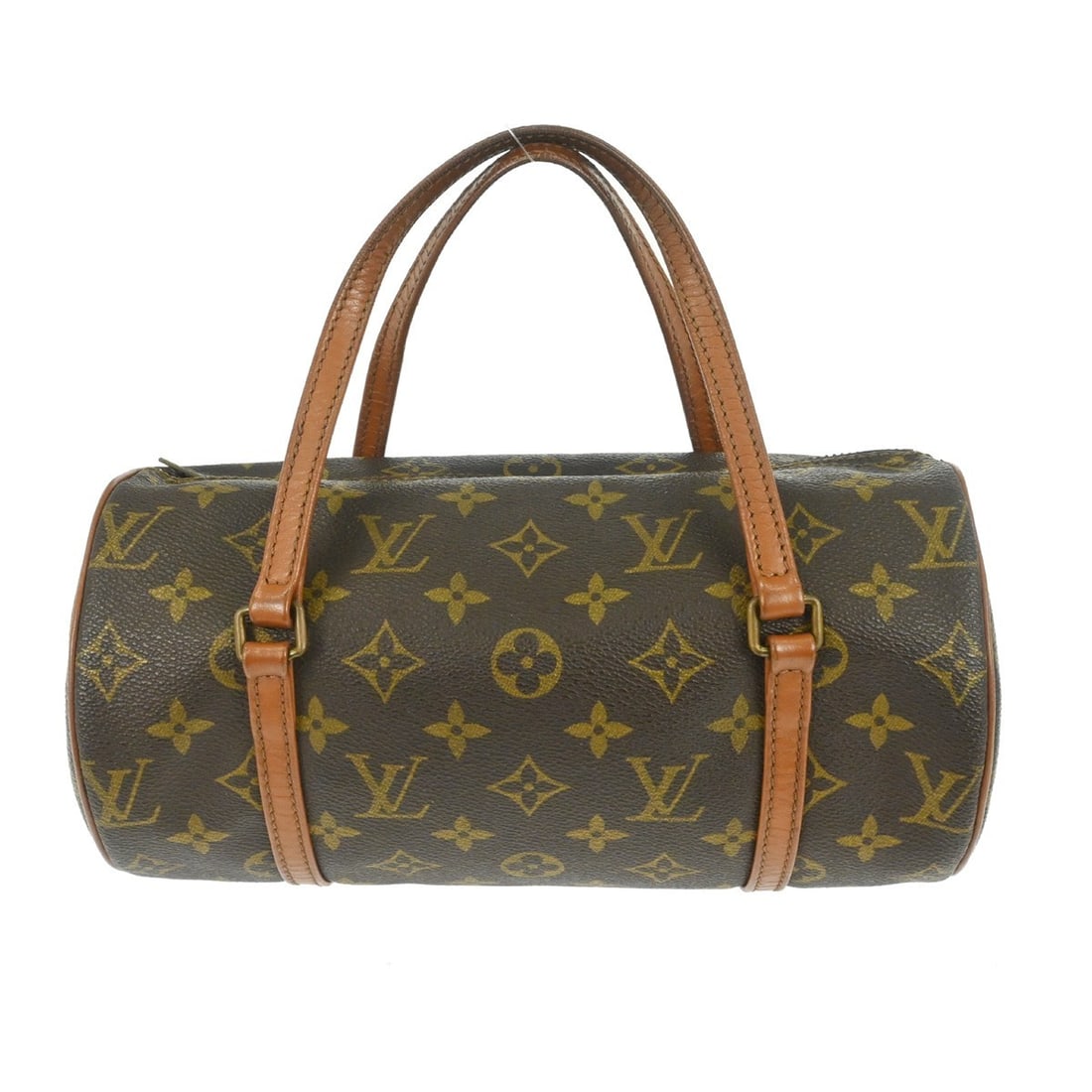Louis Vuitton Papillon 26 Monogram Canvas Top Handle Bag: Louis Vuitton Papillon 26 Monogram Canvas Top Handle Bag This Louis Vuitton Papillon 26 handbag features the iconic monogram canvas leather exterior with double handles and a secure zipper closure. Th