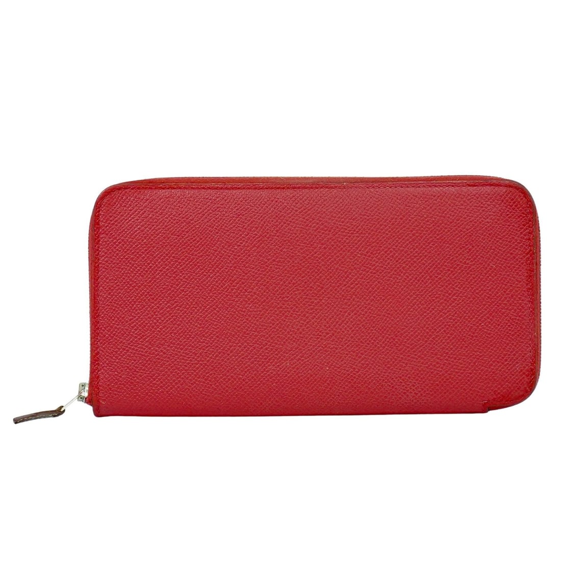 Hermes Azap Silk'in Pink Epsom Leather Zip Wallet: Hermes Azap Silk'in Pink Epsom Leather Zip Wallet This Hermes Azap Zip Around Wallet Silk'in is crafted from pink leather and designed for women. It features a zip-around closure and offers organized 