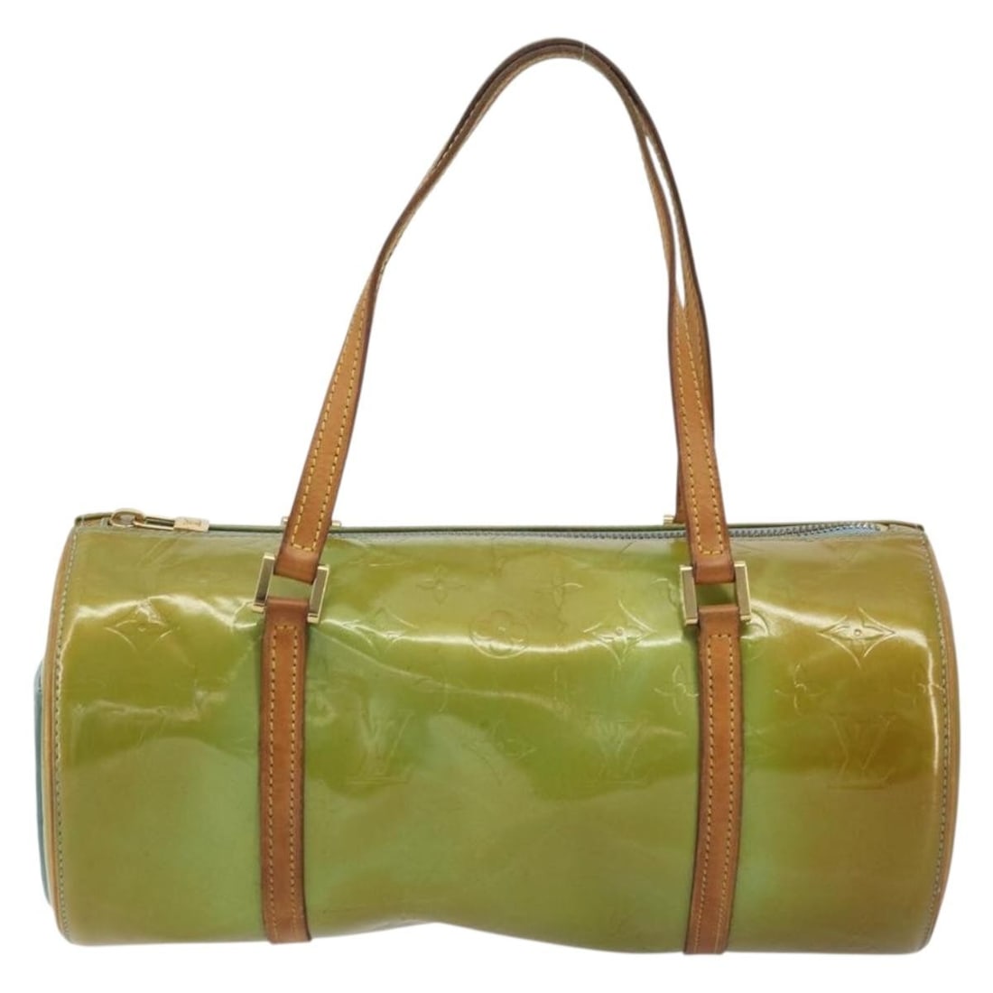 Louis Vuitton Green Monogram Vernis Bedford Patent Leather Bag: Louis Vuitton Green Monogram Vernis Bedford Patent Leather Bag This Louis Vuitton Bedford handbag features the brand's signature Monogram Vernis design in green patent leather. Designed for women, it 