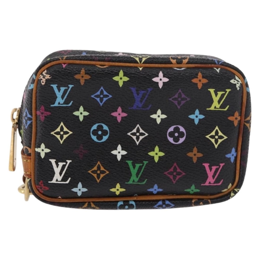 Louis Vuitton Wapity Trousse Multicolor Canvas Pouch: Louis Vuitton Wapity Trousse Multicolor Canvas Pouch This Louis Vuitton Wapity Trousse Pouch features the iconic Monogram Multicolor canvas and is designed for unisex use. The pouch is crafted in Fran