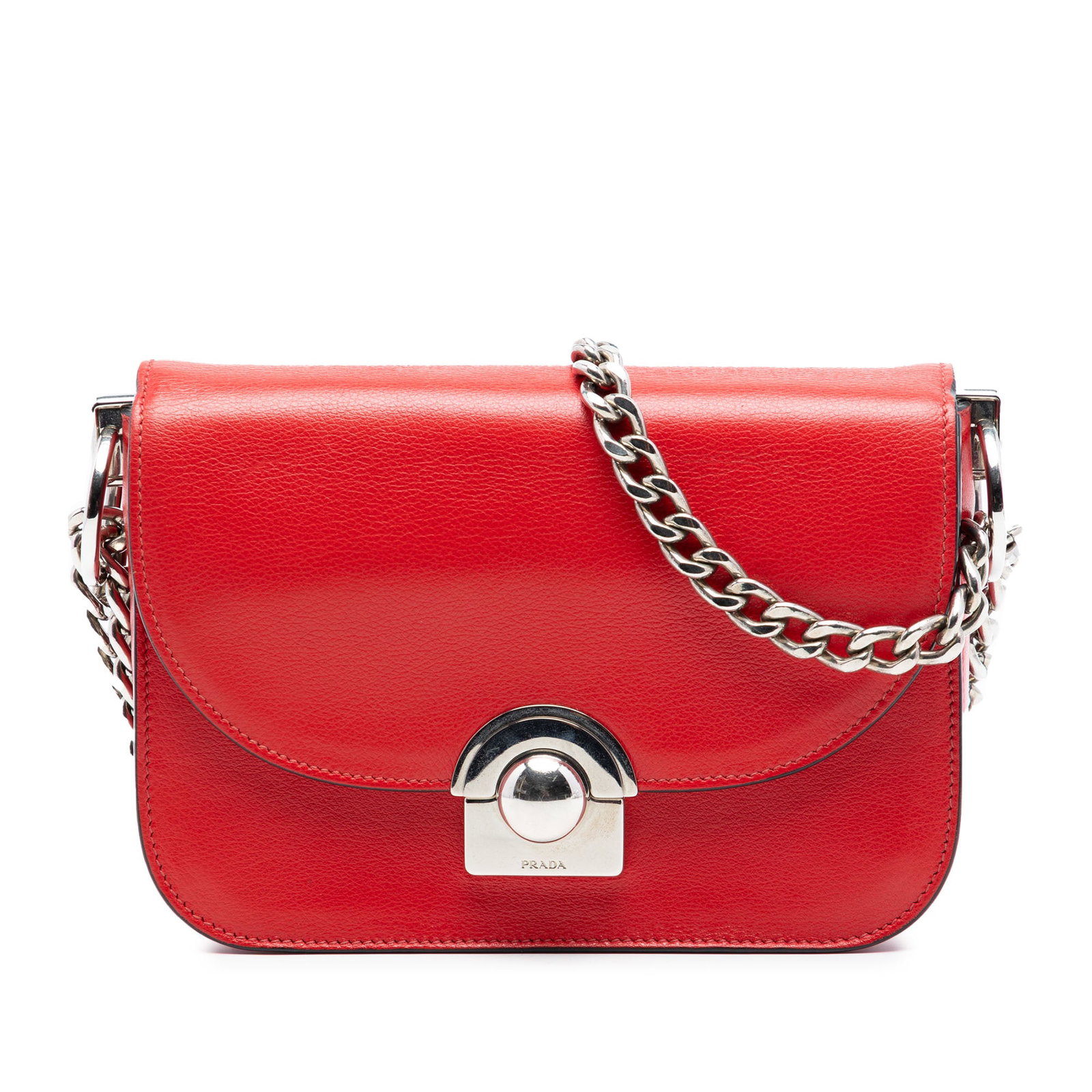 Prada Arcade red leather crossbody bag (1 of 6)