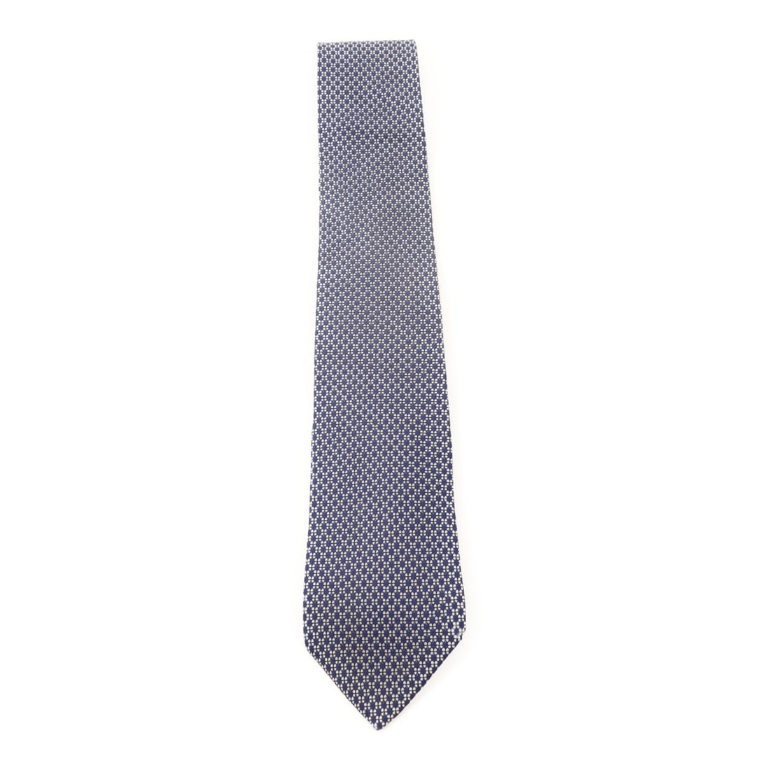 Blue Silk Tie by Salvatore Ferragamo for Men (1 of 10)